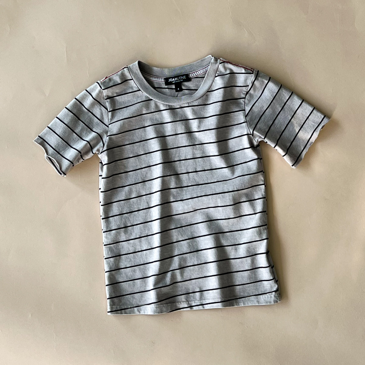 Cameron Pinstripe Tee for Men - Classic Cobblestone Striped Casual Shirt | Perfect for Office Wear, Date Nights & Weekend Outfits