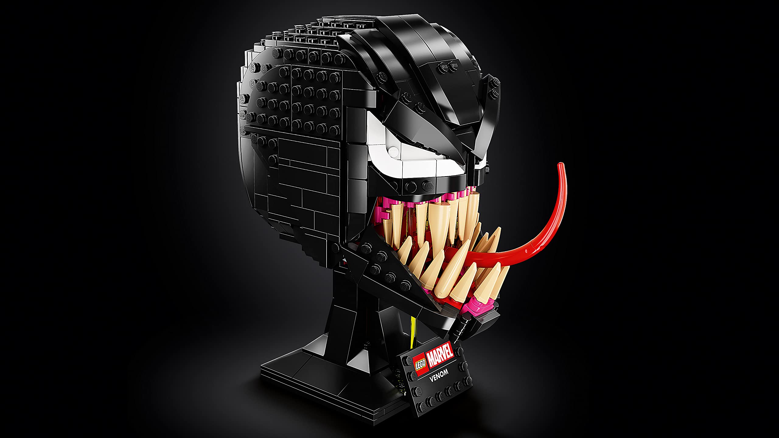 LEGO 76187 Marvel Venom Building Kit - Collectible Mask & Head Display for Marvel Fans, Superhero Gift for Men & Women - Perfect for Home Decor, Cosplay & Collector's Display