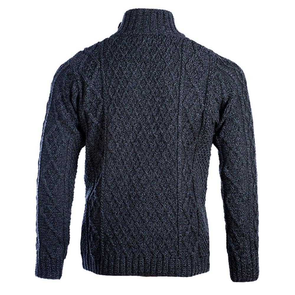 Walker & Hawkes Men's Merino Wool Mountfield Sweater - Premium Knitwear for Business Casual & Outdoor Activities