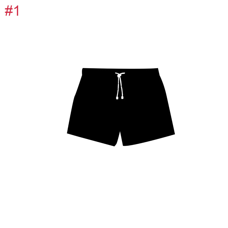Men's Lightweight Quick-Dry Printed Beach Pants - Comfortable Swim Trunks for Summer Vacation & Poolside Relaxation