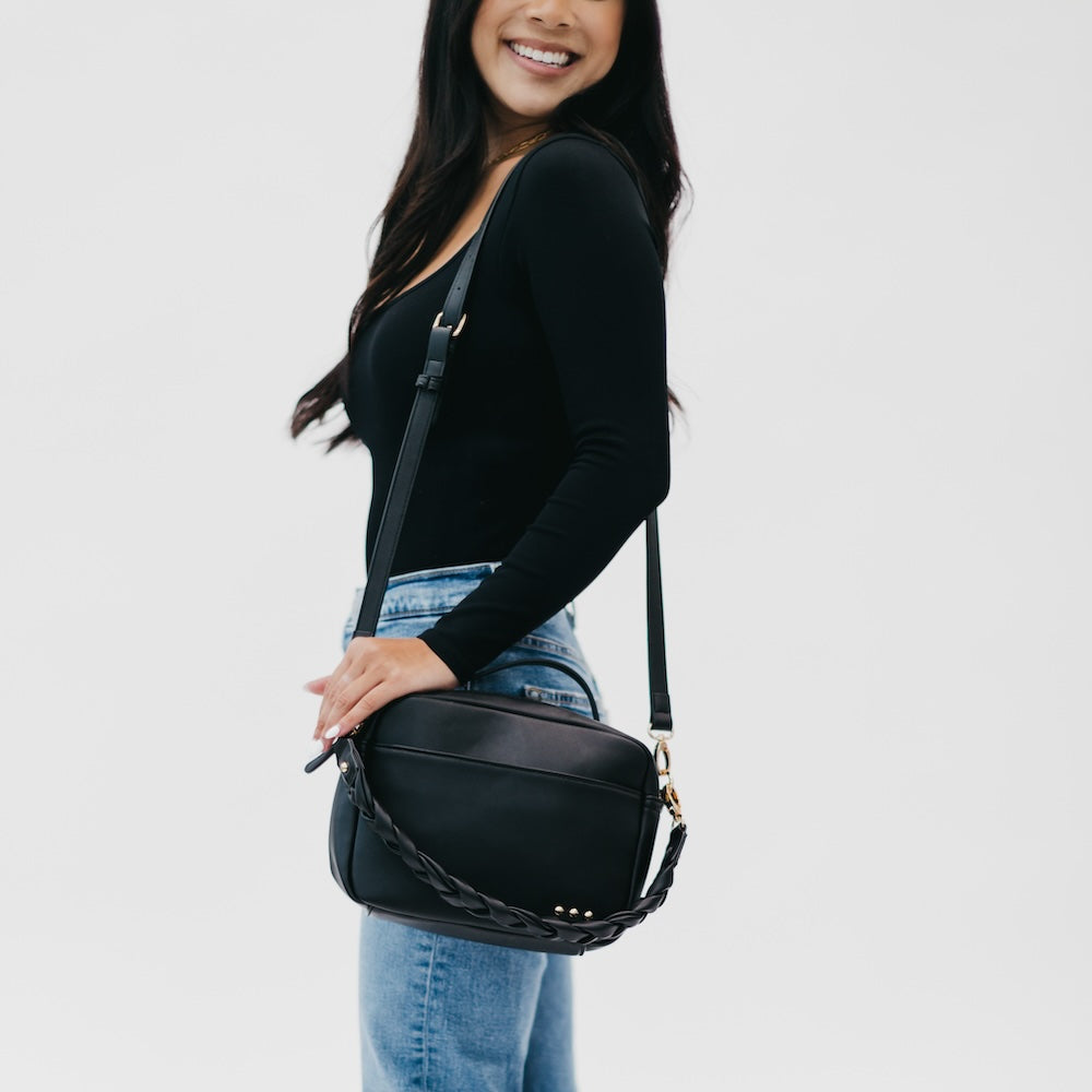 Harriet Handle Crossbody and Shoulder Bag for Women - Stylish Leather Purse with Adjustable Strap - Perfect for Work, Travel & Everyday Use
