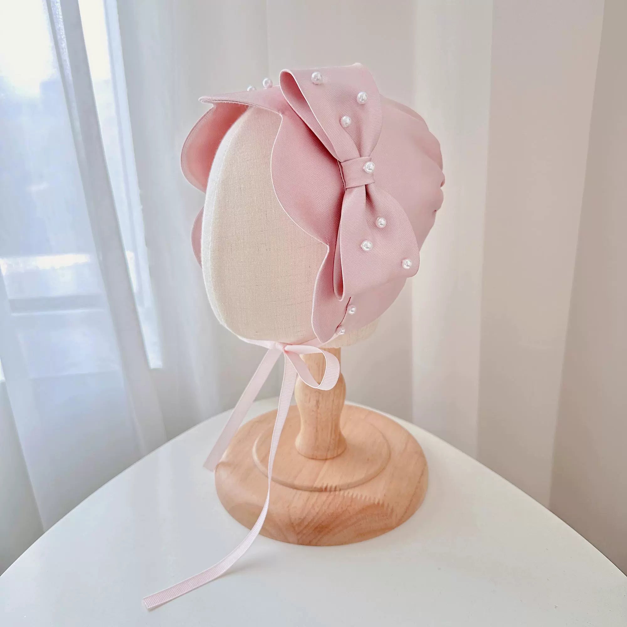 Adorable Baby Sun Hat for Girls - Breathable Cotton Infant Bonnet with UV Protection - Perfect for Outdoor Play, Beach Trips & Summer Adventures
