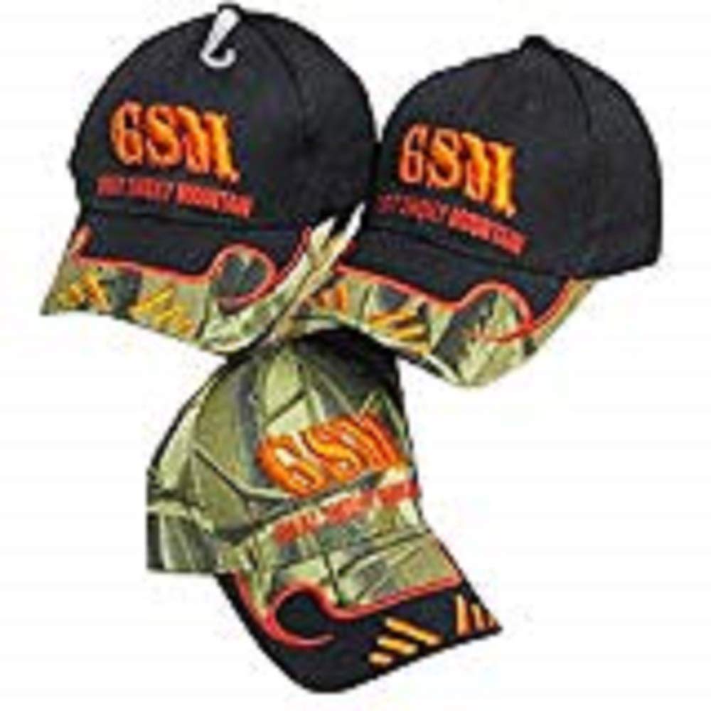 GSM Great Smoky Mountain Licensed Camouflage Embroidered Baseball Cap - Perfect for Hunting, Hiking & Outdoor Adventures