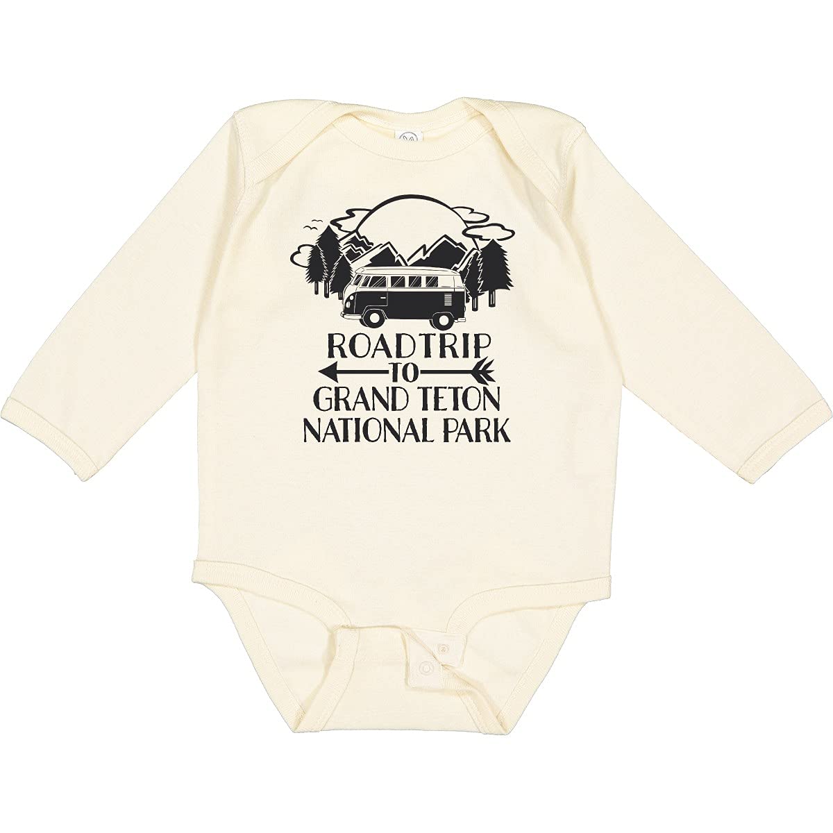 Road Trip To Grand Teton National Park Long Sleeve - Travel & Adventure Wear