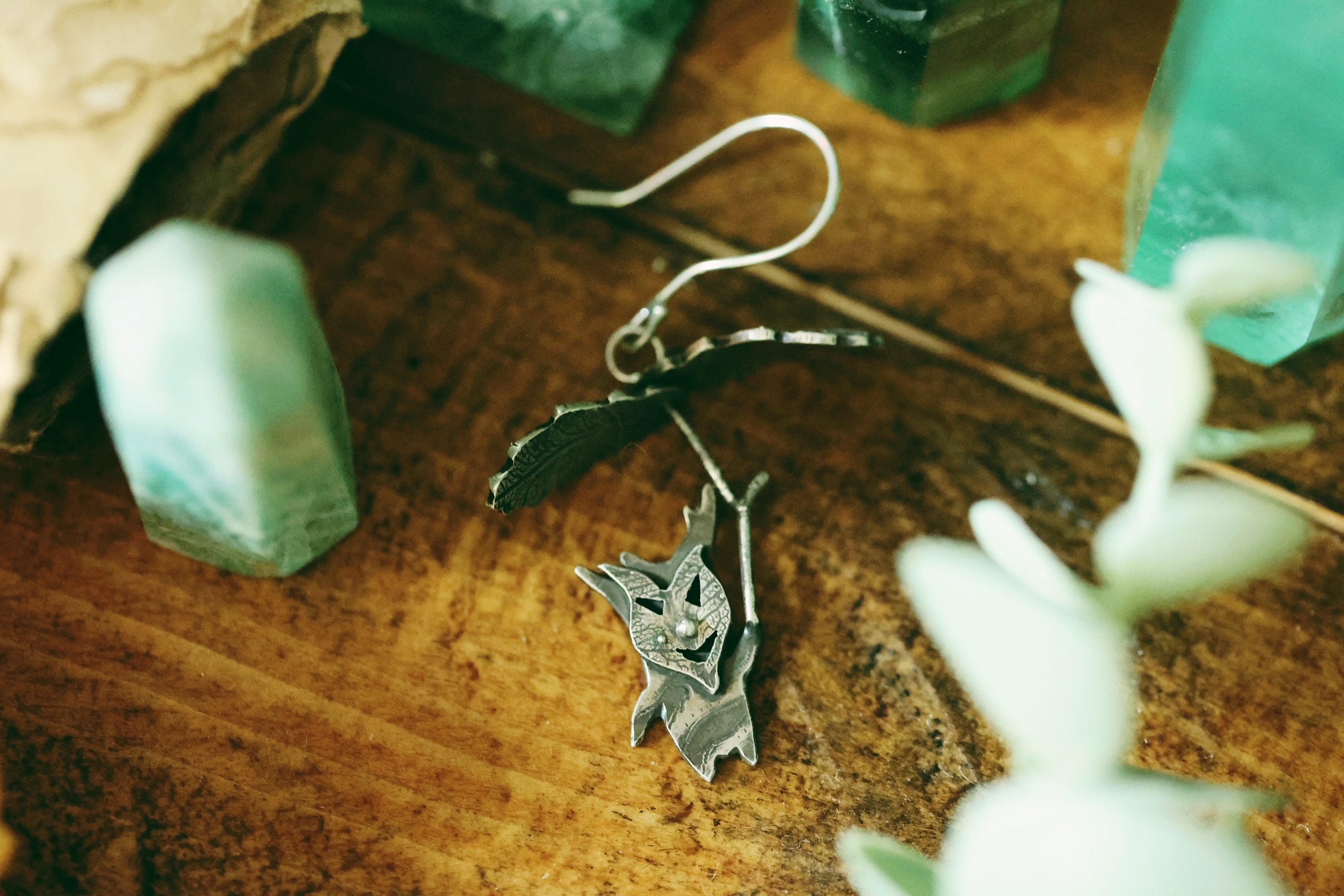 Korok Friends Earrings - Handmade Zelda Inspired Jewelry for Gamers & Fans | Perfect for Cosplay, Gifts & Everyday Wear