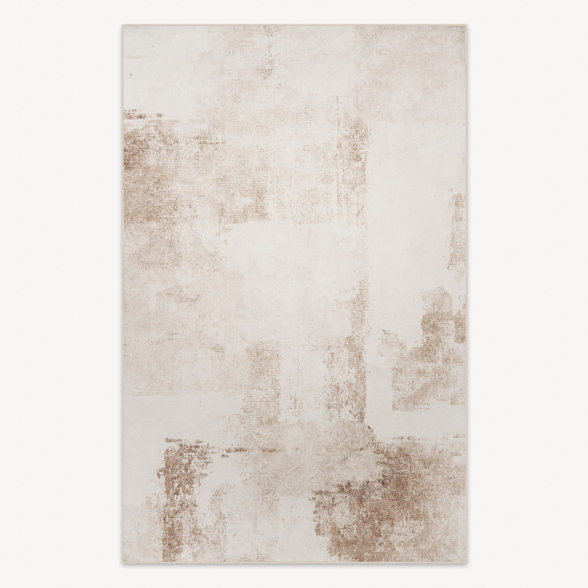 Easy Clean Abstract Terrain Spillproof Pet-Friendly Minimalist Area Rug for Living Room - Stain Resistant & Durable - Perfect for Homes with Pets, Kids & High Traffic Areas