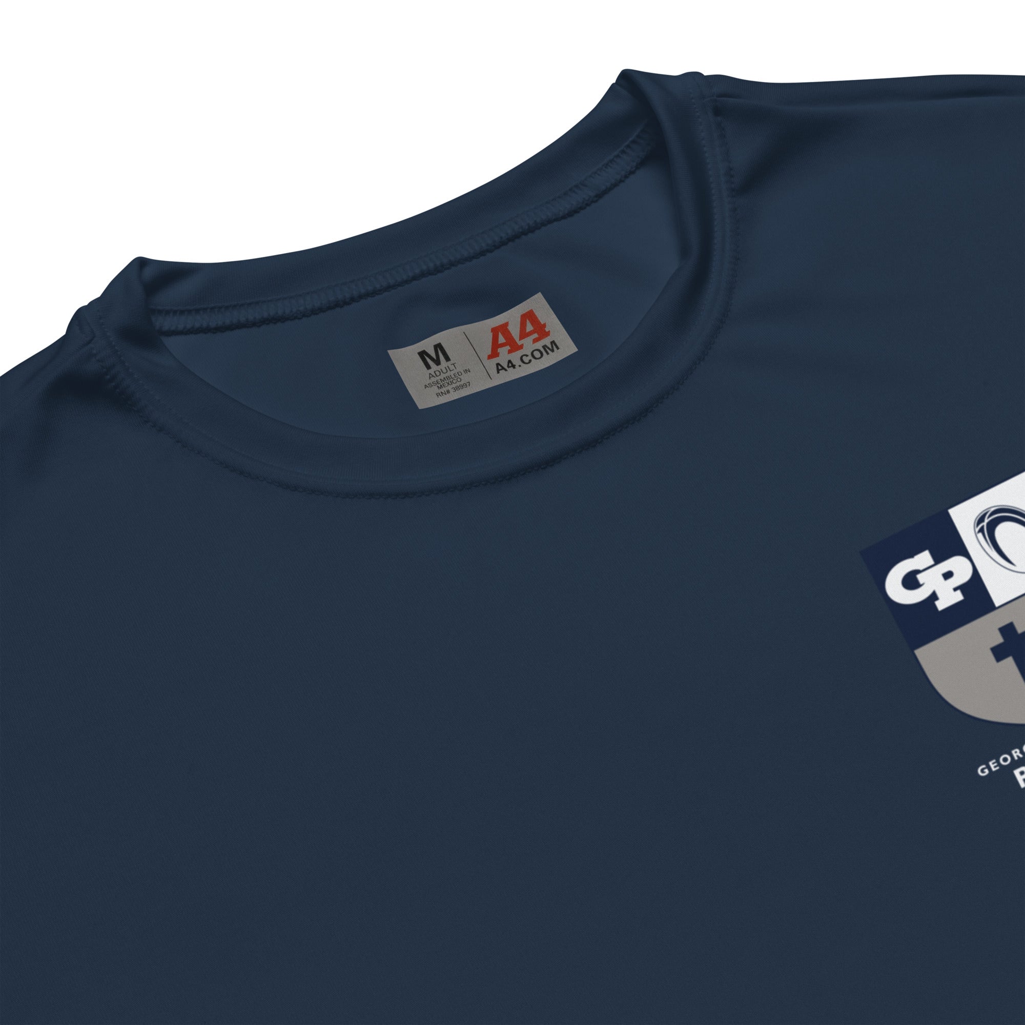Georgetown Prep Rugby Performance T-Shirt - Breathable & Moisture-Wicking for Training & Games - Perfect for Rugby Practice, Matches & Team Spirit