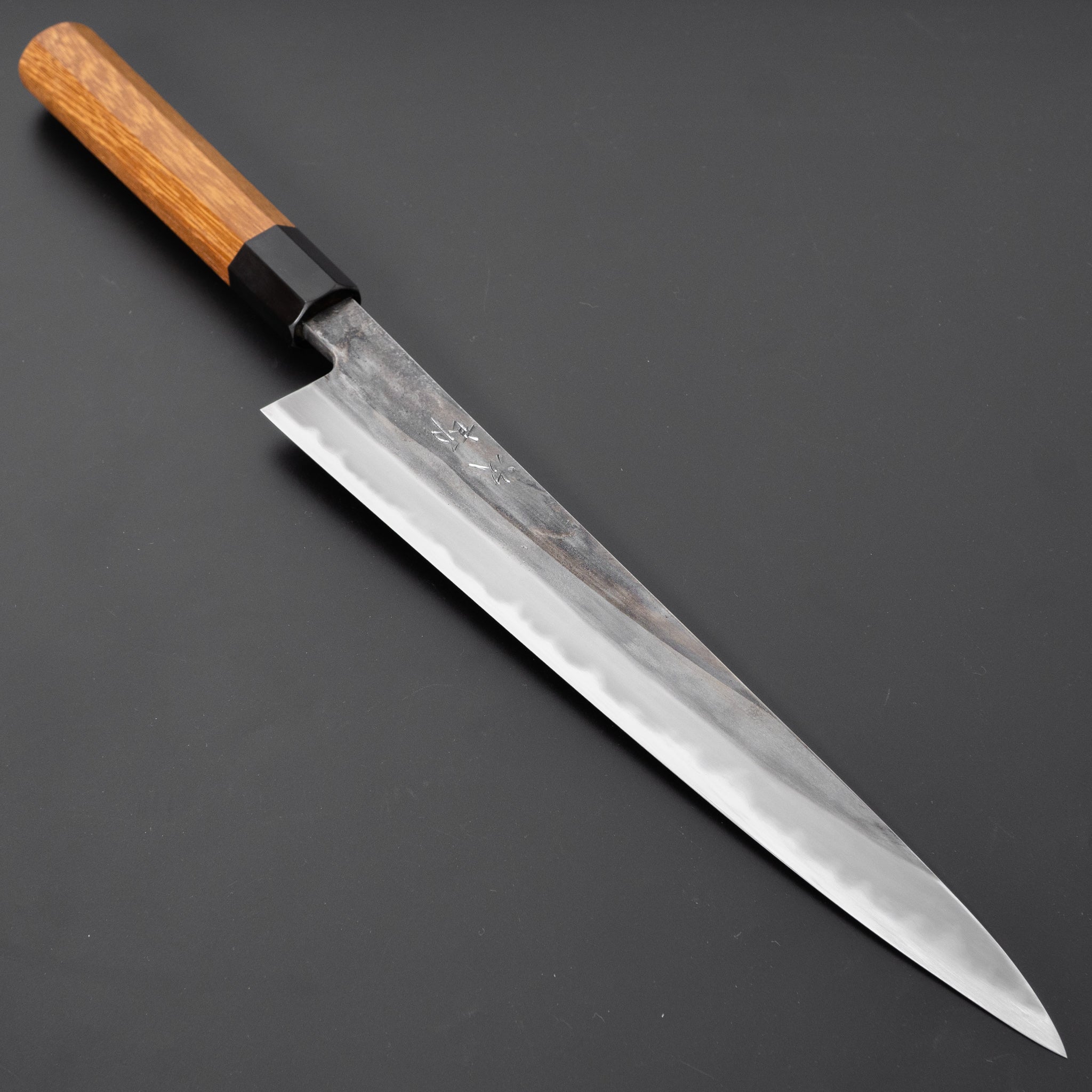 Premium Jiro Tsuchime Sujihiki 270mm Japanese Slicing Knife with Taihei Tagayasan Handle (#393) - Perfect for Sushi, Sashimi & Meat Carving