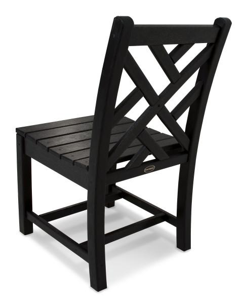 Polywood Chippendale Dining Side Chair - Weather-Resistant Outdoor/Indoor Furniture - Perfect for Patio, Garden, Dining Room & Restaurant Use