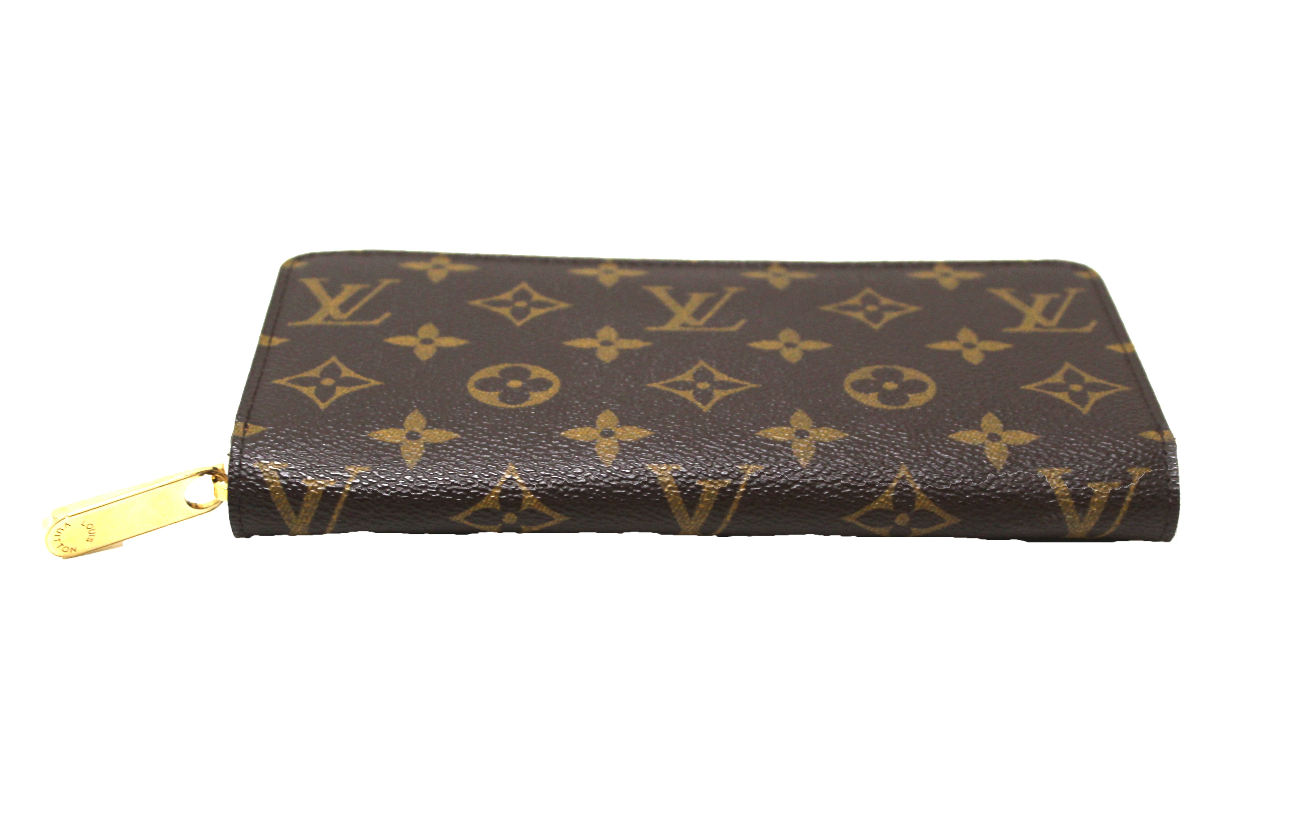 Authentic Louis Vuitton Monogram Canvas Zippy Wallet for Women - Luxury Designer Zip Around Coin Purse with Multiple Card Slots, Perfect for Everyday Use, Travel & Gift Giving