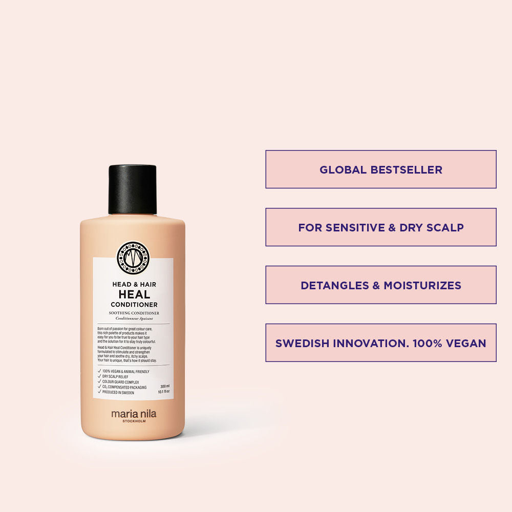 Head & Hair Healing Conditioner - Deep Repair for Damaged Hair - Nourishing & Hydrating Treatment for Dry, Frizzy Hair - Perfect for Daily Use & Post-Color Care