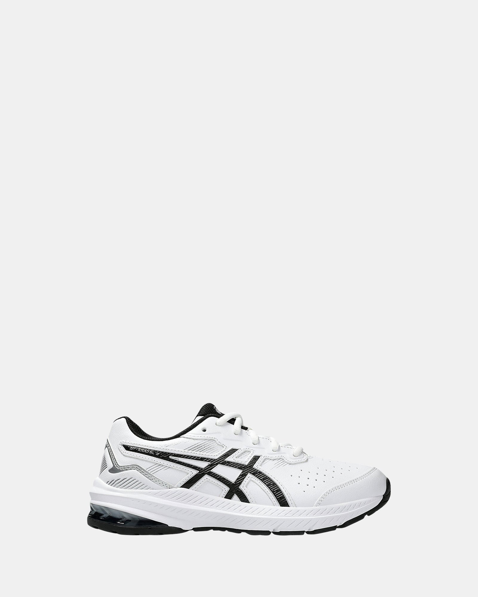 GT 1000 SL 2 Grade School Running Shoes - White/Black/Black | Lightweight Athletic Sneakers for Kids | Perfect for School, Sports & Daily Activities