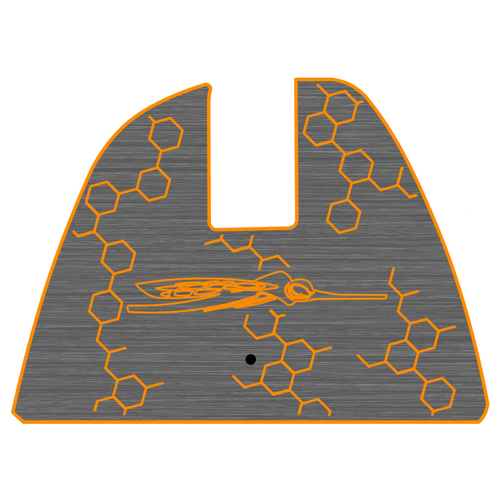 CHARCOAL/ORANGE