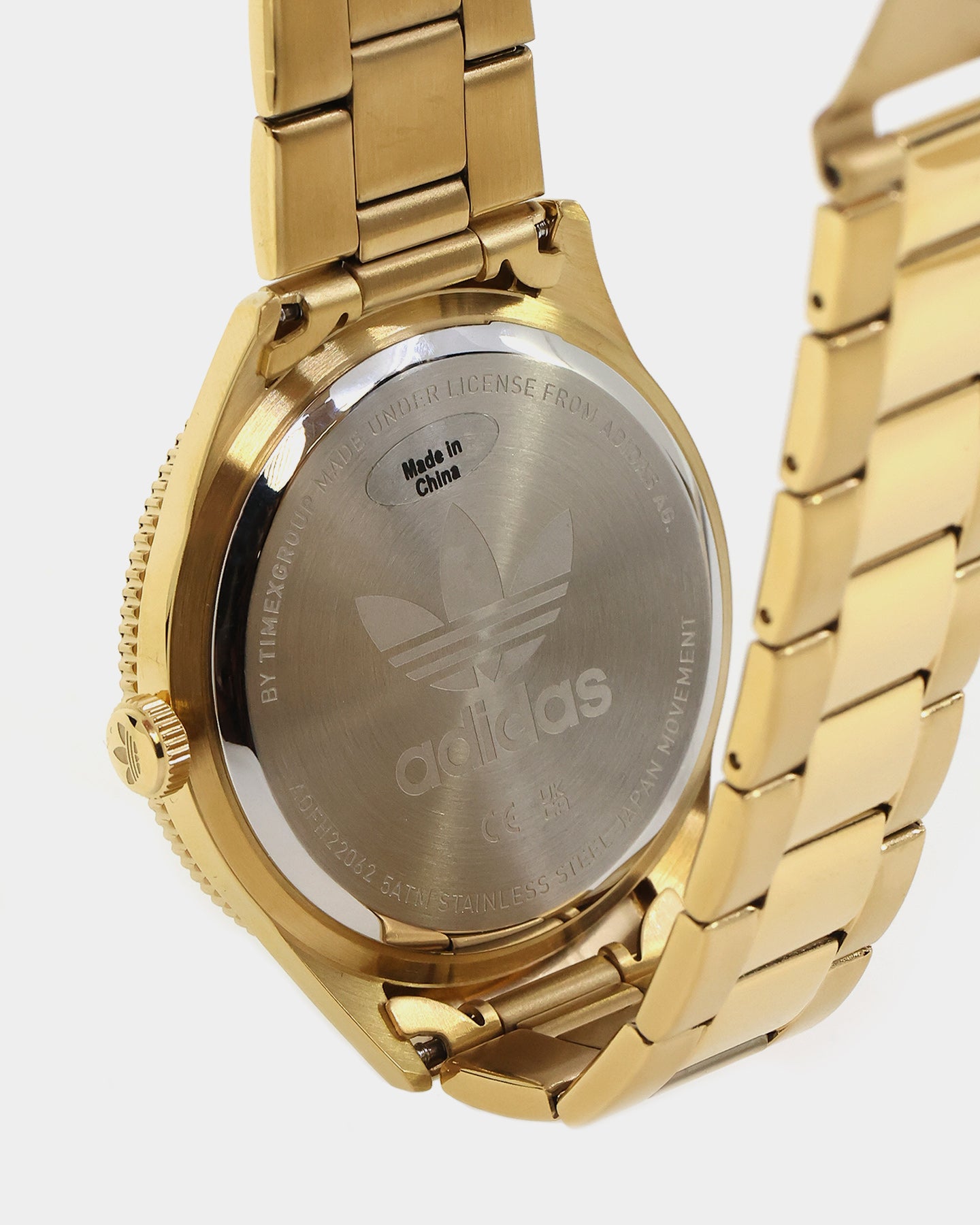 Adidas Edition Three 42MM Gold/Gold Smartwatch - Stylish Fitness Tracker with Heart Rate Monitor for Men & Women - Perfect for Running, Gym & Daily Wear