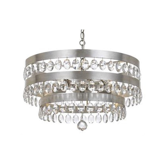 Sarahi Chandelier - Modern Crystal Ceiling Light Fixture for Dining Room, Living Room & Bedroom | Elegant Home Decor Lighting for Weddings & Interior Design