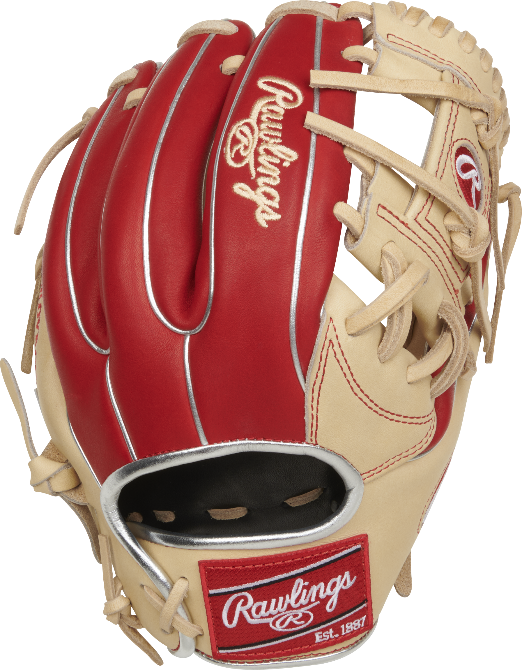 CAMEL/SCARLET RED