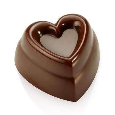 Premium Silicone Chocolate Molds for Baking - Heart Shaped Candy Molds for Valentine's Day, DIY Desserts, Cake Decorating & Party Favors