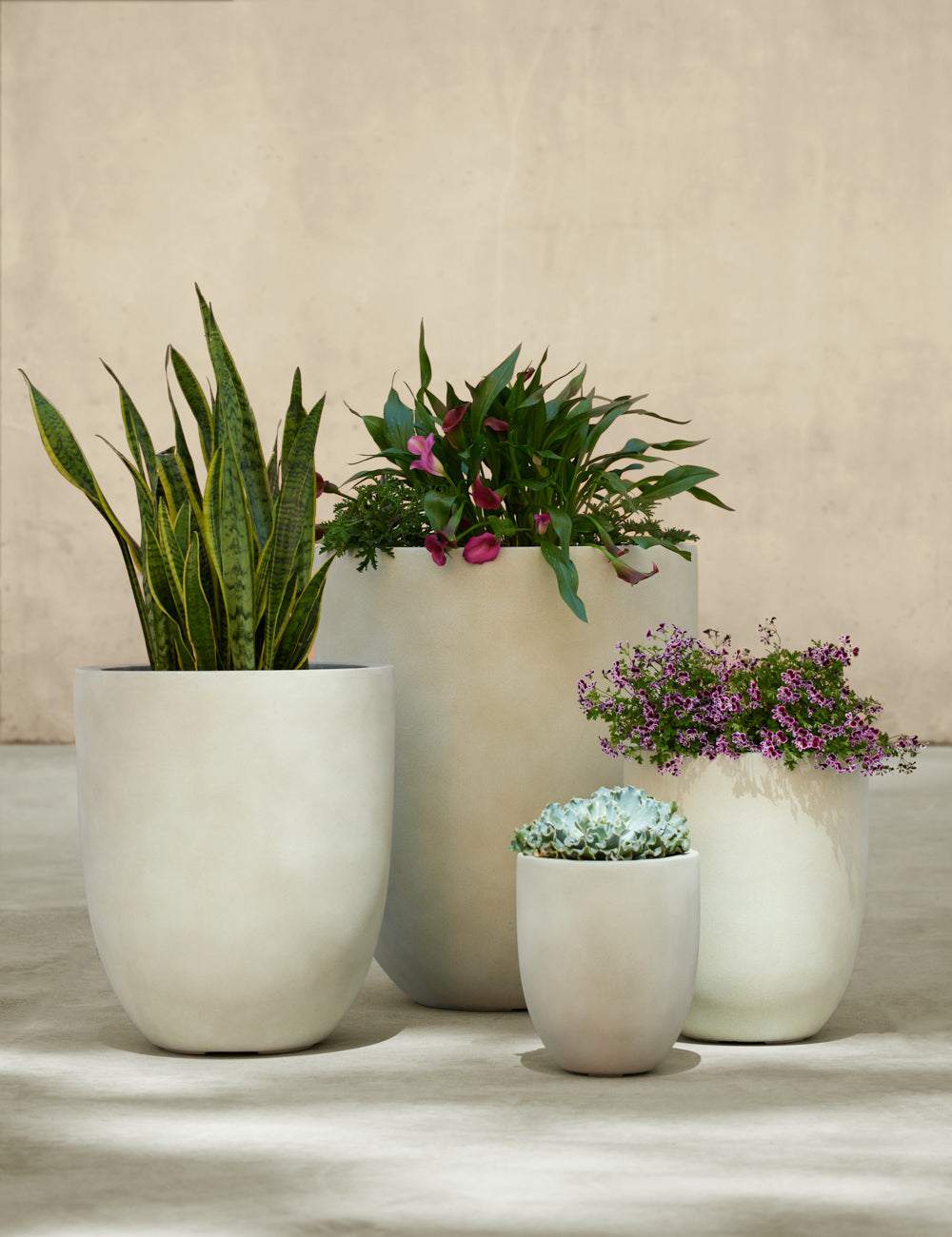 Campania International Bradford Planters - Premium Garden Planters for Outdoor & Indoor Decor | Perfect for Patio, Balcony, and Home Garden Planting