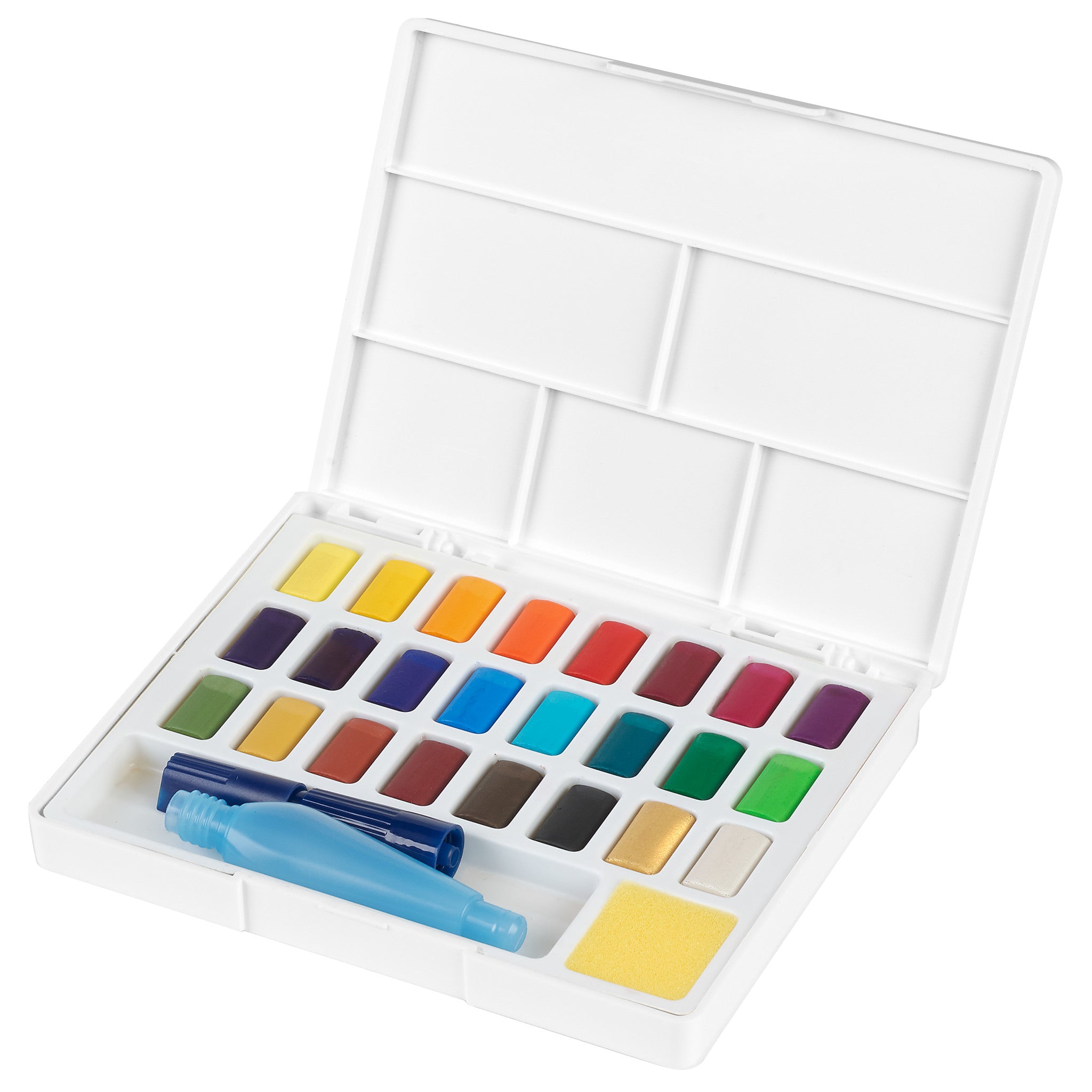 24-Piece Watercolor Paint Set - Vibrant Colors for Artists & Beginners - Perfect for Sketching, Painting & DIY Art Projects