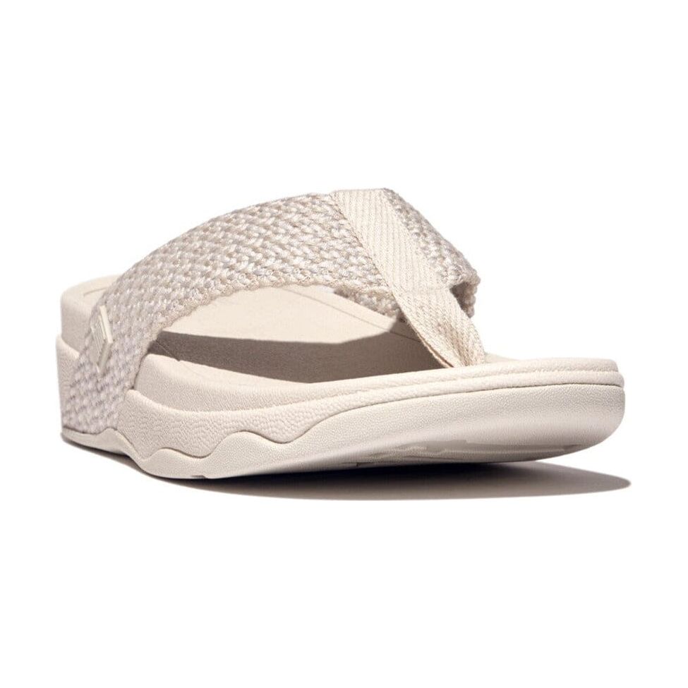 FITFLOP SURFA Women's Toe Post Sandals - Comfortable Flip Flops for Beach, Pool & Summer Walking - Final Sale