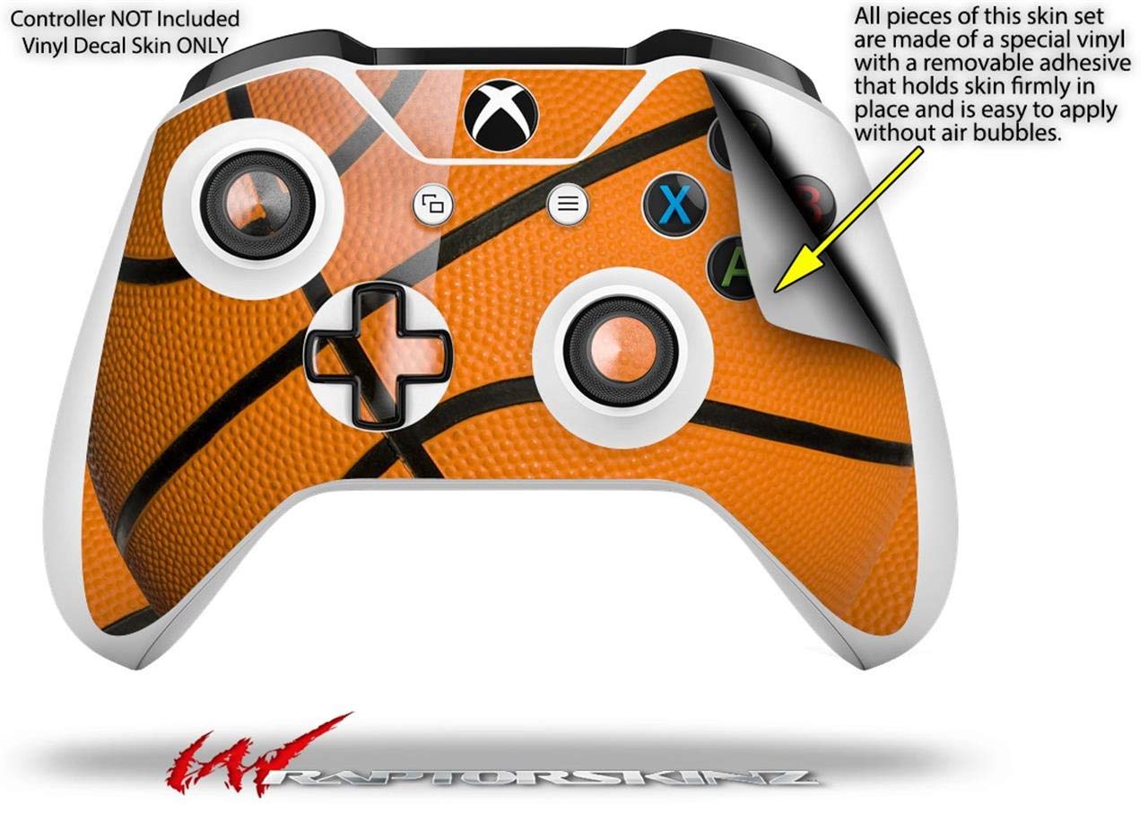 XBOX One S/X Controller Vinyl Skin Wrap - Basketball Design for Gaming Enthusiasts