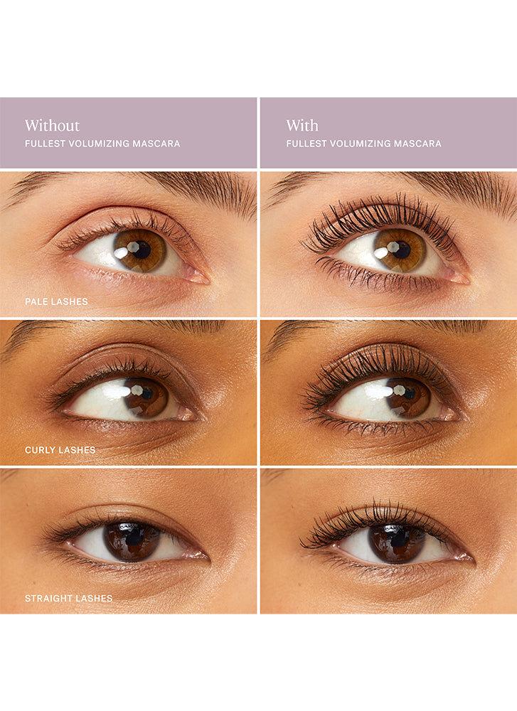 ILIA Beauty Fullest Volumizing Mascara - Lengthening & Volumizing for Dramatic Lashes | Perfect for Travel & Everyday Wear