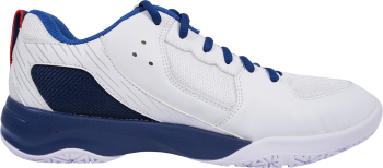 Victor A311 AF Badminton Court Shoes for Men & Women - Lightweight Non-Slip Indoor Sports Shoes (White/Blue) - Perfect for Badminton, Volleyball, and Indoor Court Games