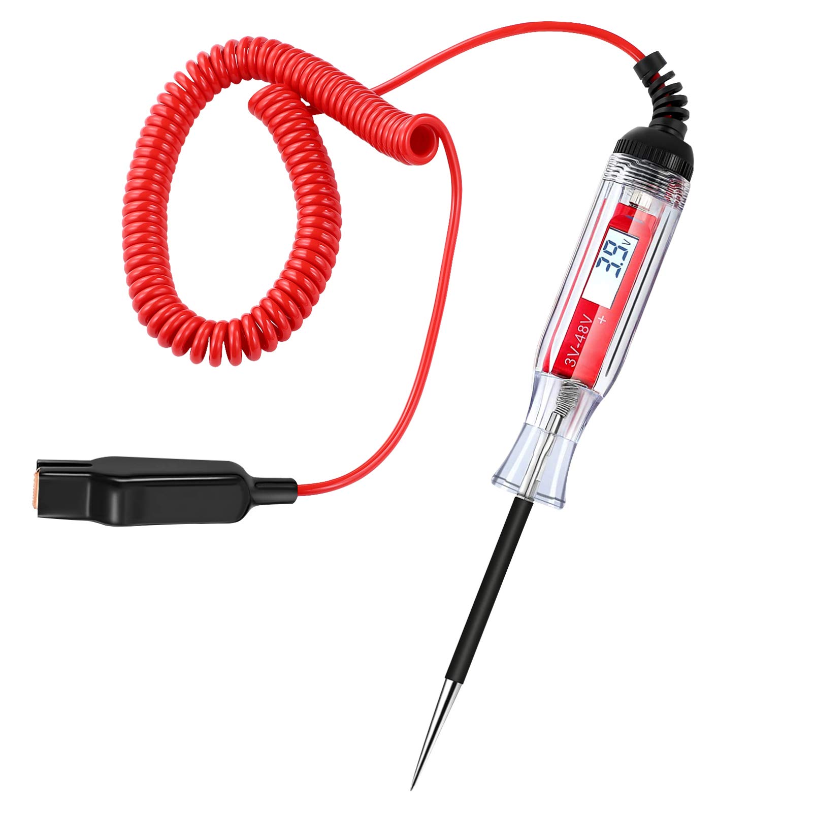 Automotive Circuit Tester Pen - 12V/24V Car Electrical Diagnostic Tool for Vehicle Wiring Repair & Short Circuit Detection - Perfect for Mechanics, DIY Car Enthusiasts & Auto Shop Use
