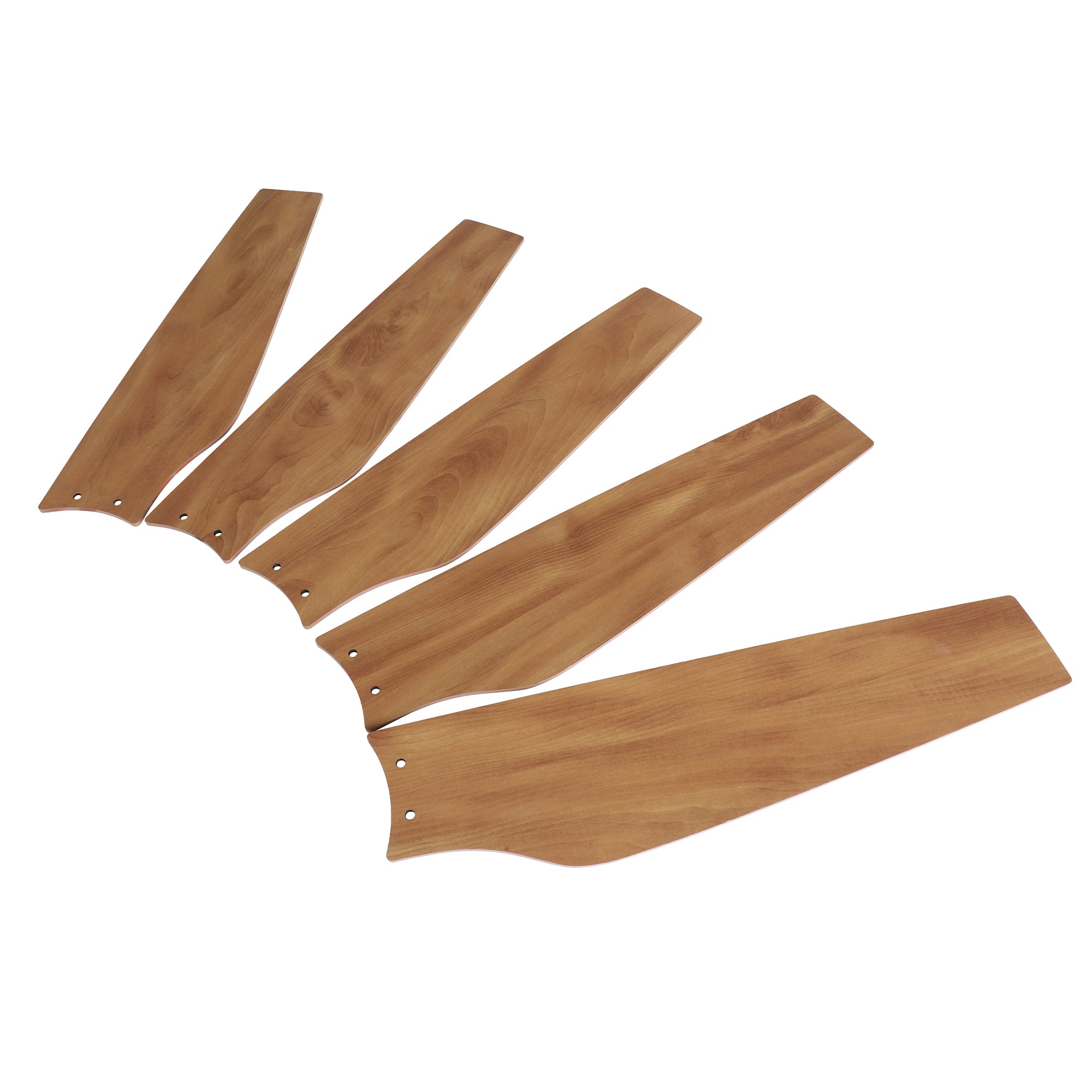 52-Inch Explorer 5-Blade Replacement Ceiling Fan Blades Only - Smart Home Compatible - Perfect for Bedroom, Living Room & Outdoor Patio Cooling