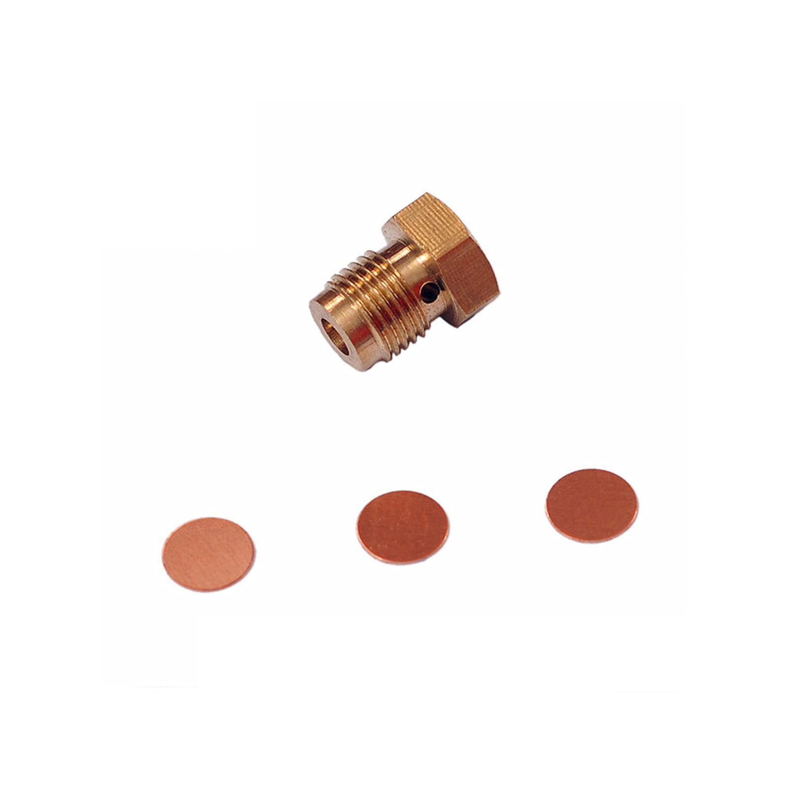 TUXING 8.5mm Explosion-Proof Slice Rupture Disc - 10 Pack Burst Disk for YONGHENG Air Compressor Pump - High Pressure Safety Valve Replacement - Perfect for Industrial, Laboratory & Scuba Tank Applications