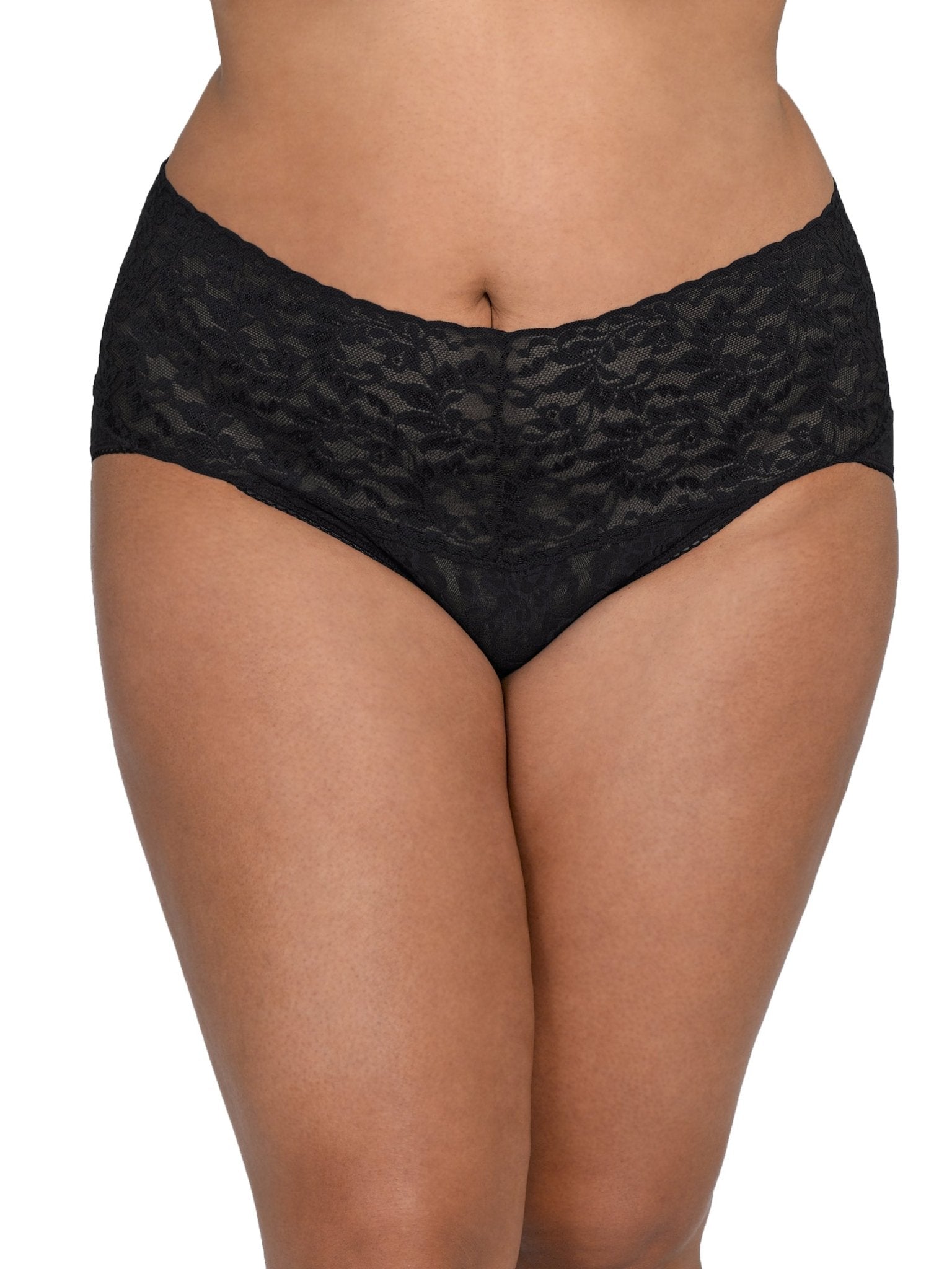 Plus Size Retro Lace Bikini Set - Vintage High Waisted Swimwear for Women, Beach Vacation & Pool Party Essential