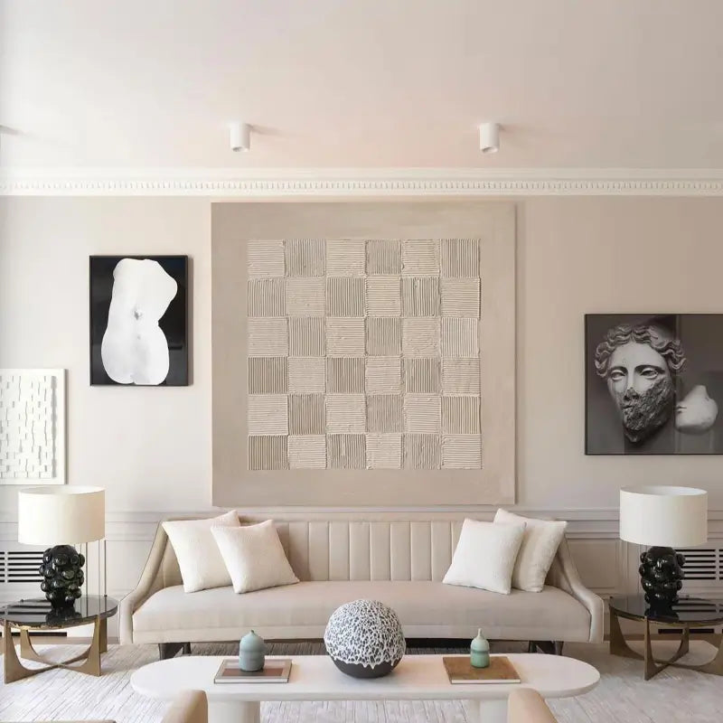 Abstract Tranquility Wall Art Painting - Modern Canvas Print for Living Room, Bedroom & Office Decor #WS074 | Home & Office Wall Decor