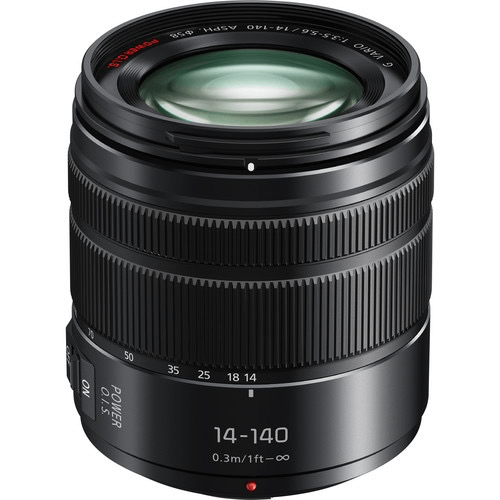 Panasonic Lumix G Vario 14-140mm f/3.5-5.6 II ASPH. POWER O.I.S. Lens - Micro Four Thirds Zoom Lens for Travel, Sports & Wildlife Photography
