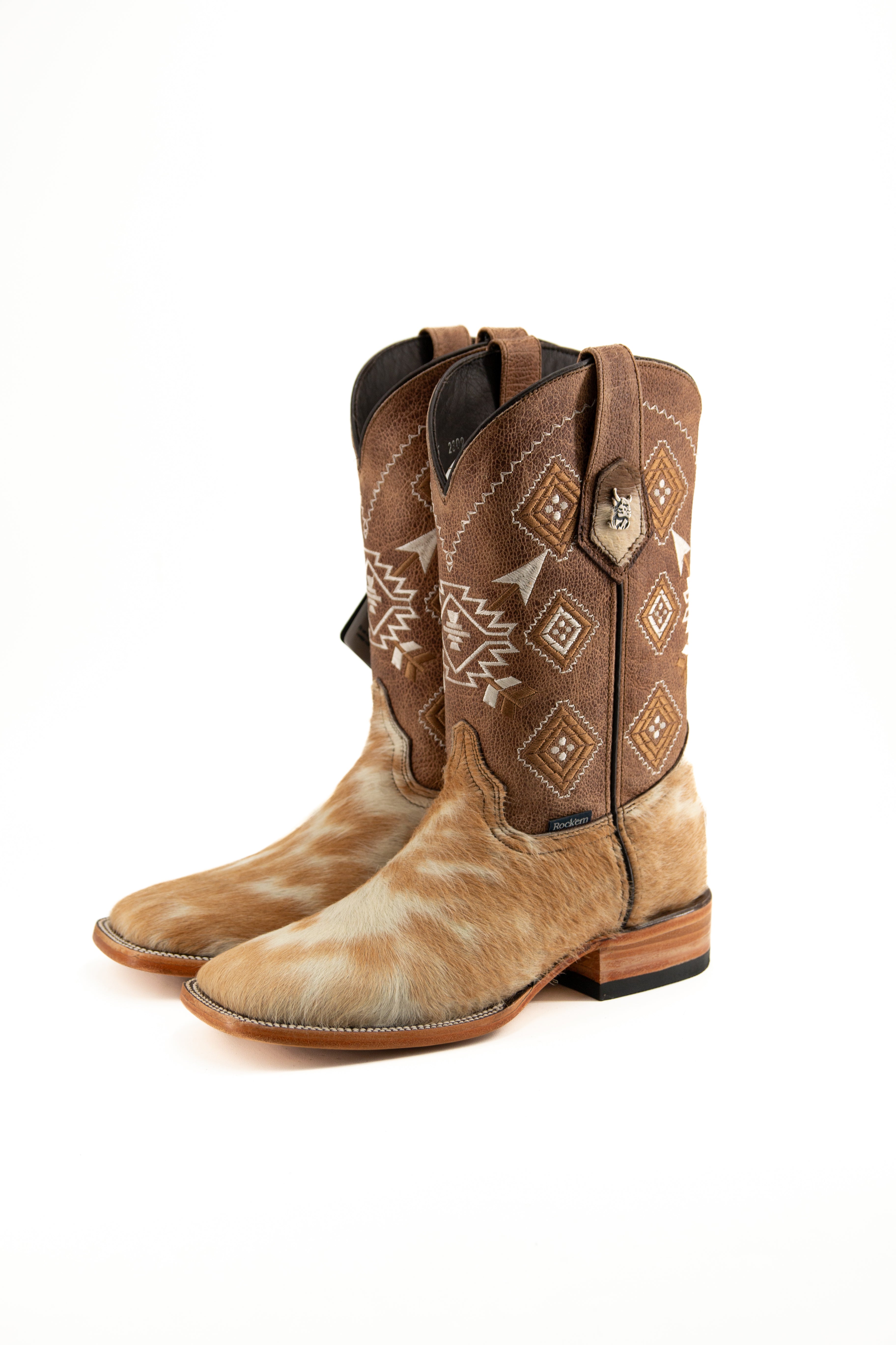Men's Size 6 Genuine Cowhide Western Cowboy Boots - Durable & Comfortable for Rodeo, Country Dancing & Everyday Wear