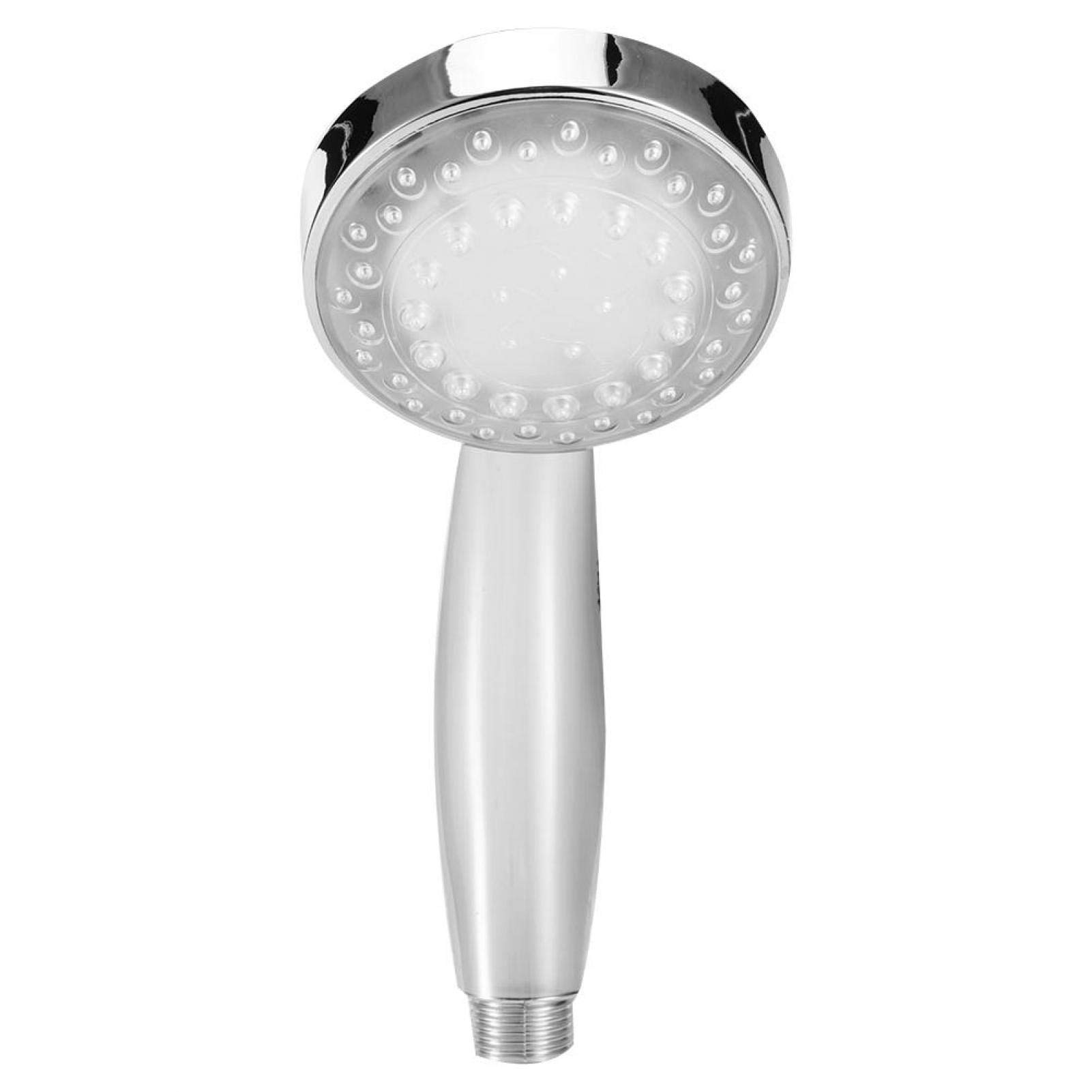 7 Color Changing LED Shower Head with High Pressure & Water Saving - Universal Handheld Shower for Relaxing Bath & Spa Experience at Home