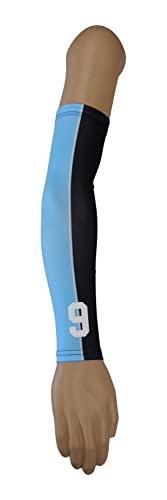 Light Blue & Black