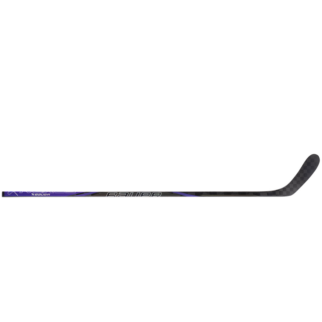 Bauer Nexus Tracer Senior Hockey Stick - Purple | Lightweight Carbon Fiber Composite | Right & Left Hand Options | Perfect for Ice Hockey & Street Hockey Training