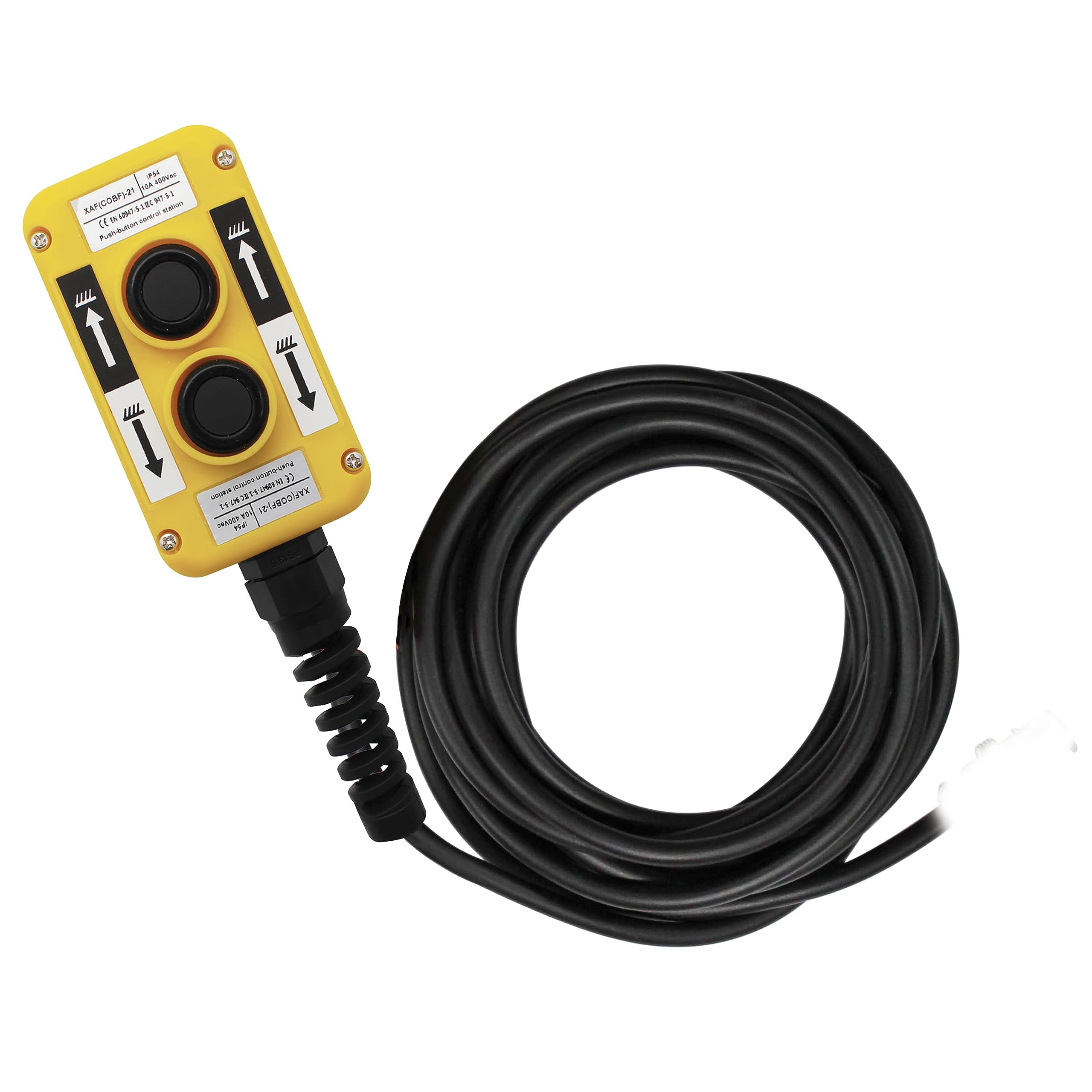 Extreme Max 3005.7284 15-Foot Corded Boat Lift Boss Pendant Controller - Perfect for Marine Docking, Boat Hoists & Watercraft Maintenance