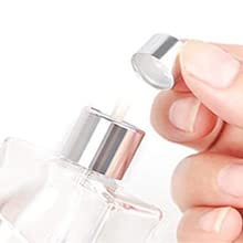 WENGONVILA 3-Pack 6ml Refillable Travel Perfume Atomizer Bottles - Portable Mini Spray Bottles for Perfume & Aftershave with Funnel (Multi Color) | Perfect for Air Travel, Gym Bag & On-The-Go Fragrance Touch Ups