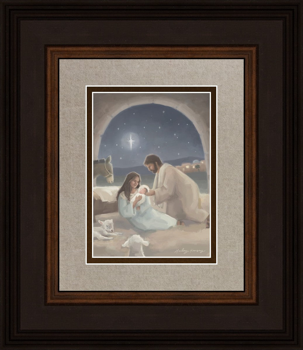 Behold Him By Hailey Kinsey - Inspirational Christian Wall Art for Home & Church Decor | Perfect for Living Room, Bedroom & Office