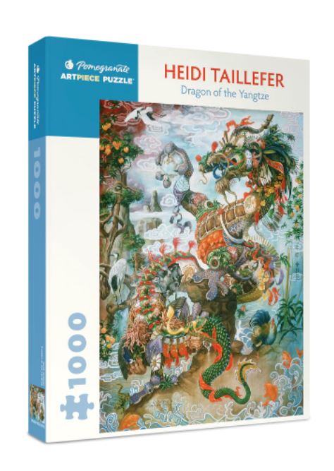 Dragon of the Yangtze by Heidi Taillefer - Surreal Art Print for Home & Office Decor | Fantasy Wall Art for Living Room, Bedroom, or Gift