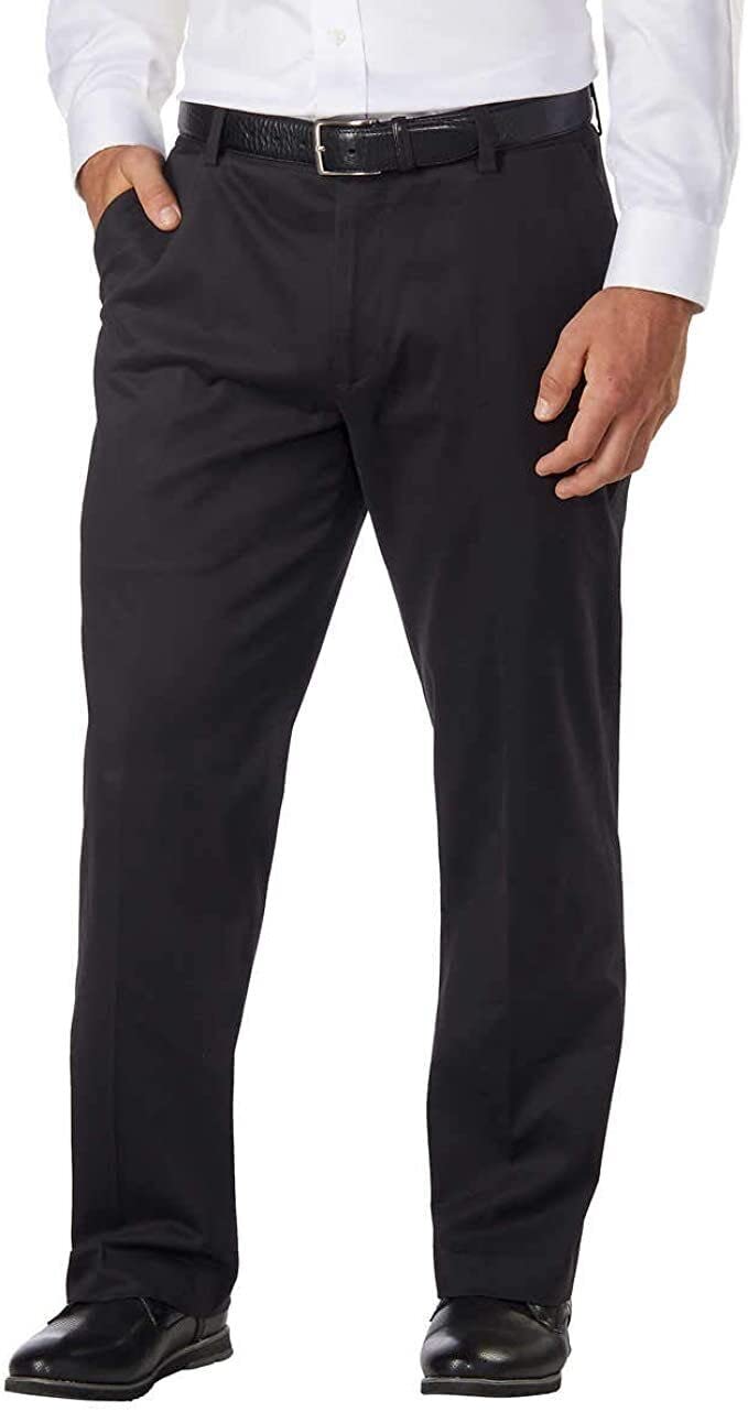 Greg Norman Men's Ultimate Classic Travel Pants - Comfortable Stretch Dress Pants for Business Casual & Travel | Office, Commute, Golf & Outdoor Activities