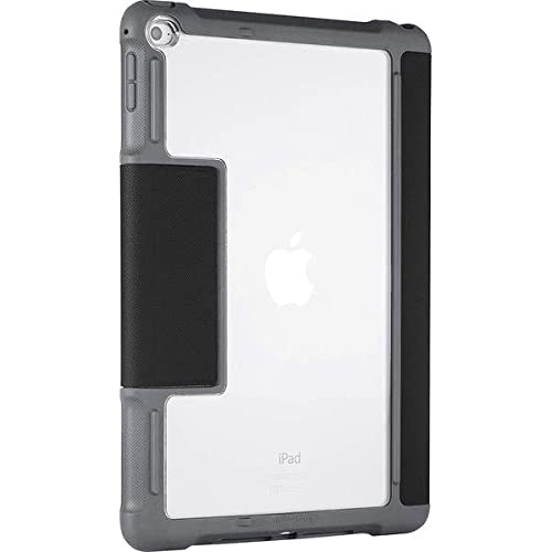 STM Dux Rugged Protective Case for Apple iPad Air 2 - Shockproof & Durable Black Cover (Model: stm-222-104J-01) | Perfect for Outdoor Adventures, Construction Sites & Travel Protection