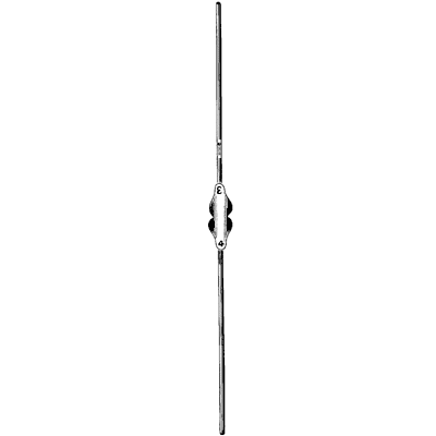 Bowman Lachrymal Probe Size 3 and 4 (65-4103) - Professional Eye Surgical Instrument for Ophthalmologists - Perfect for Tear Duct Procedures and Eye Examinations