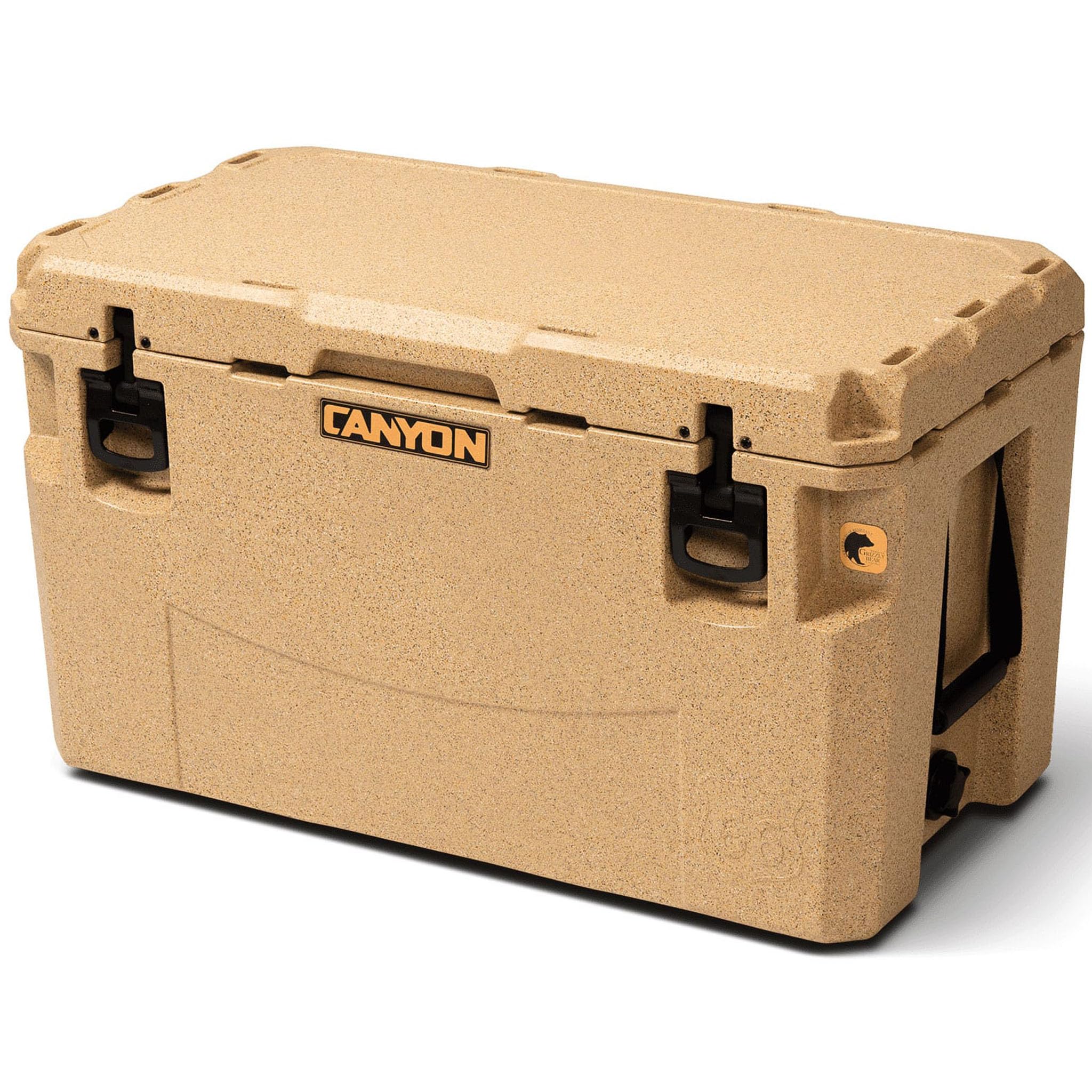 Canyon Cooler PRO65 Premium Rotomolded Cooler - Sandstone Color | Heavy-Duty Ice Retention for Camping, Fishing & Outdoor Adventures
