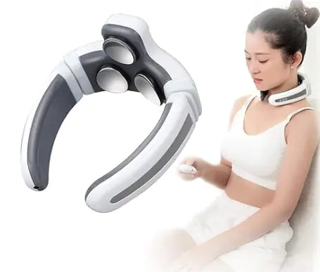 Best Electric Massage Device for Neck & Back Pain Relief - Portable Muscle Massager for Home & Office Use - Perfect for Relaxation & Stress Relief
