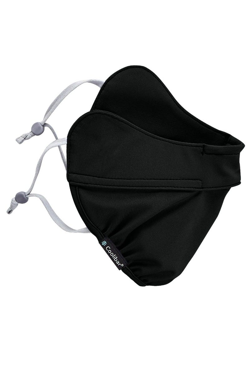 Unisex Zenith UV Half Mask for Outdoor Sports & Cycling - Black | Sun Protection Face Cover for Running, Hiking, and Motorcycle Riding