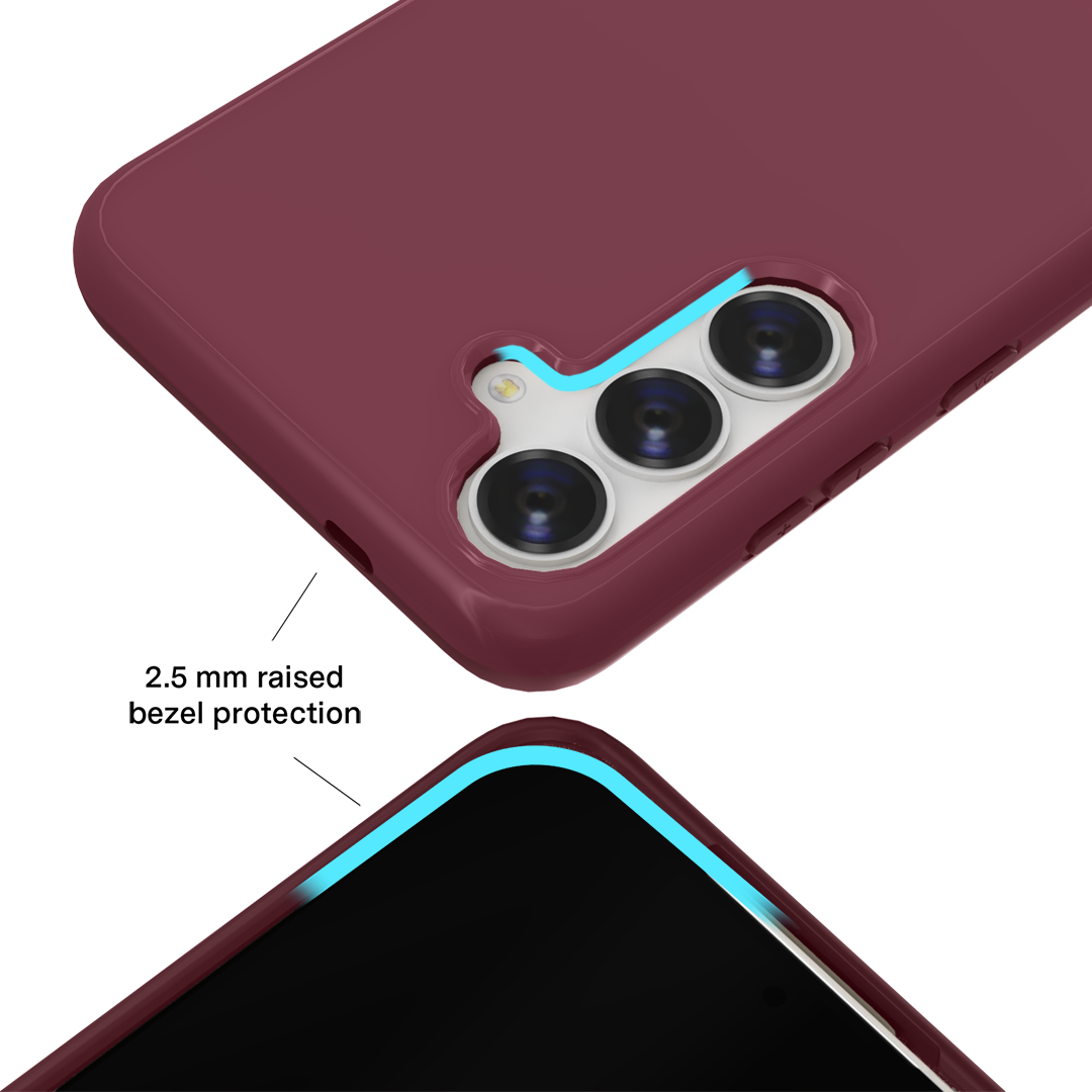 Vintage 1990s Burgundy Samsung Phone Case - Retro Protective Cover for Samsung Galaxy Series (Perfect for 90s Theme Parties & Nostalgic Gift Ideas)