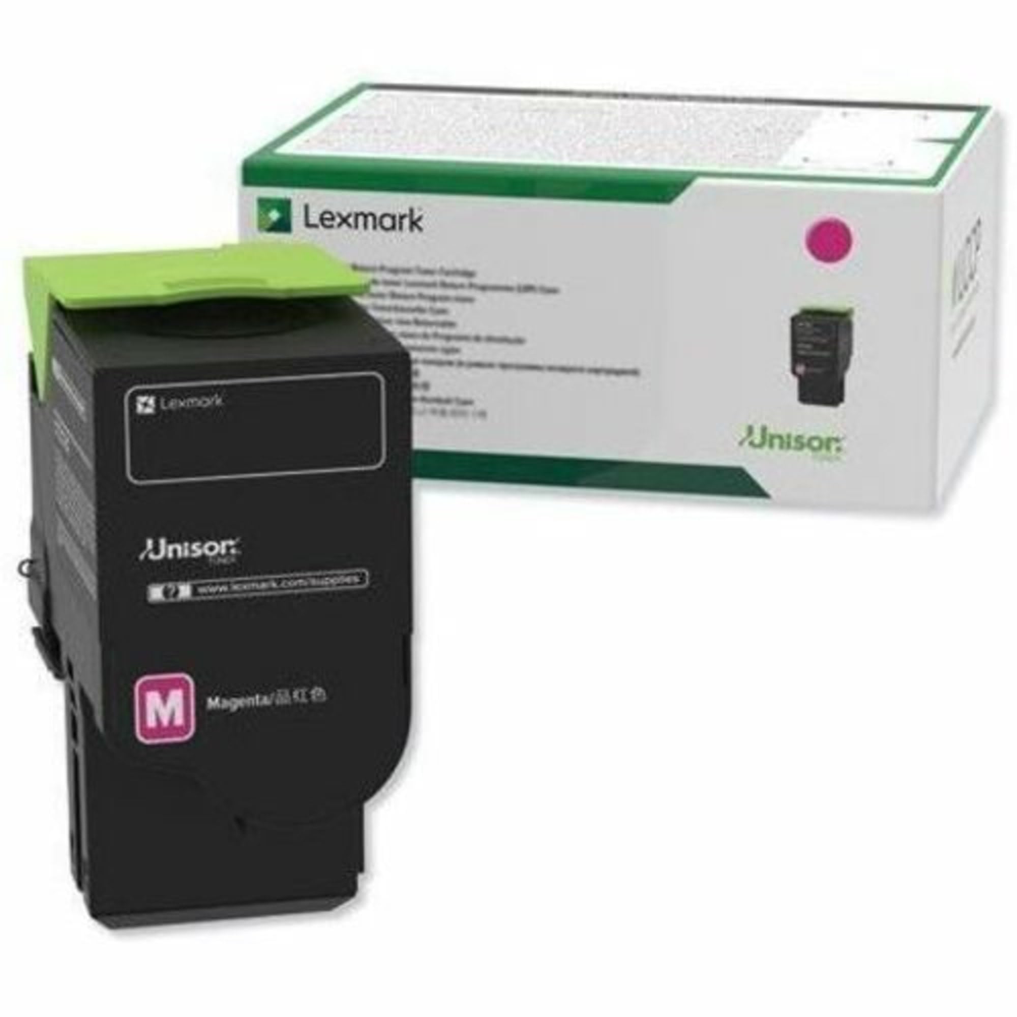 Lexmark 78C1XM0 Magenta Extra High Yield Toner Cartridge | Return Program Compatible | Ideal for Office Printing & High-Volume Documents