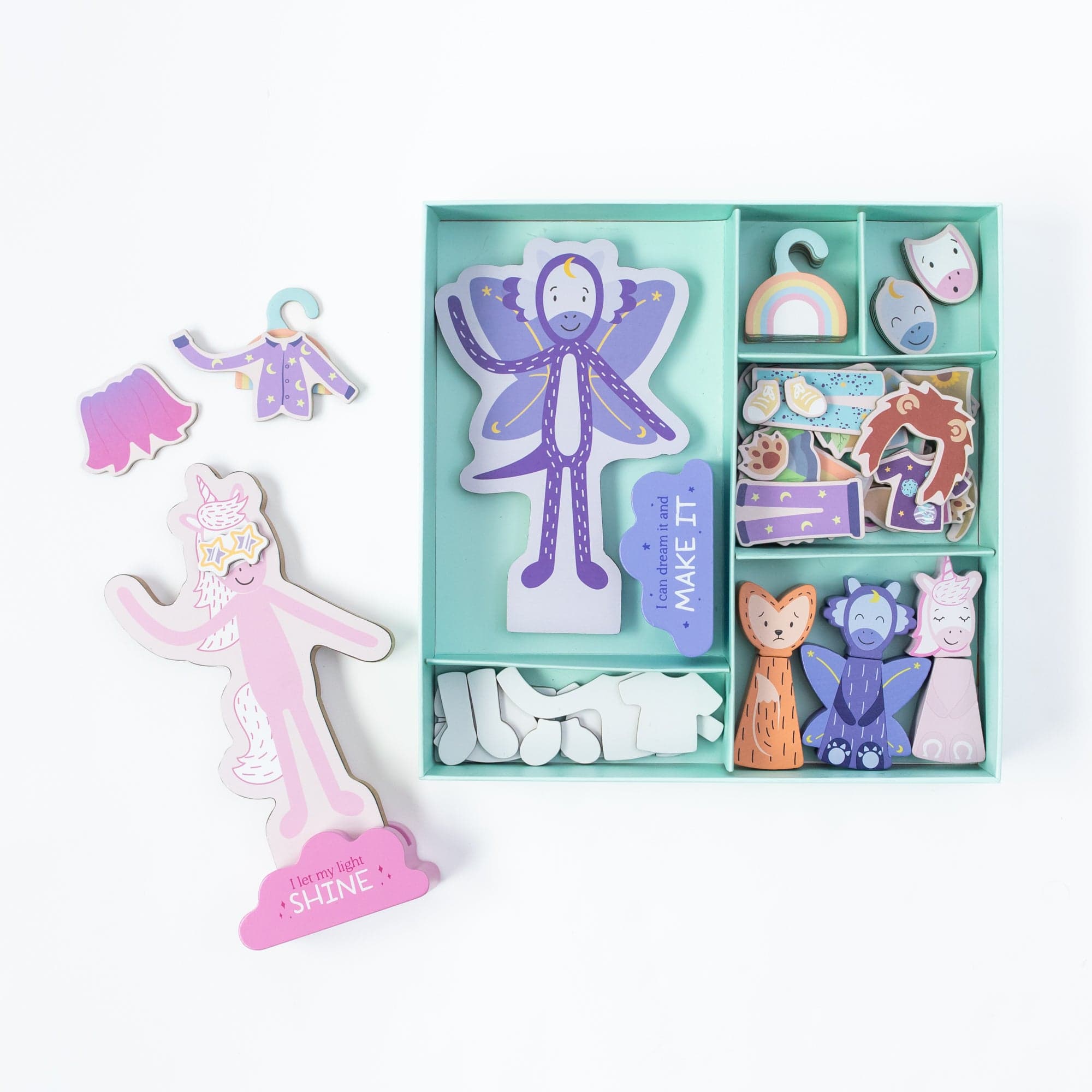 Kinspiration Kit: Unicorn & Dragon Toys for Kids - Creative Play, Imaginative Learning - Perfect for Pretend Play, Storytelling & Sensory Development